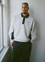 French Terry Collared Sweatshirt thumbnail image