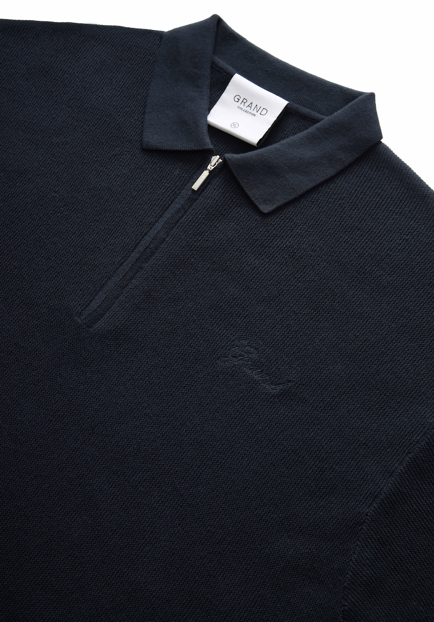 KNIT QUARTER ZIP