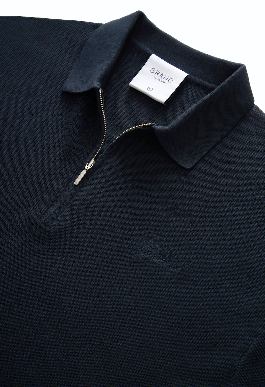 KNIT QUARTER ZIP