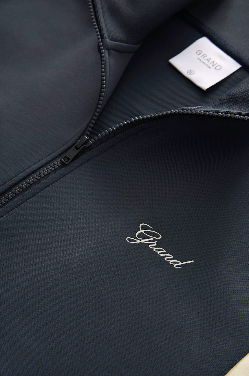 KNIT TRICOT TRACK JACKET