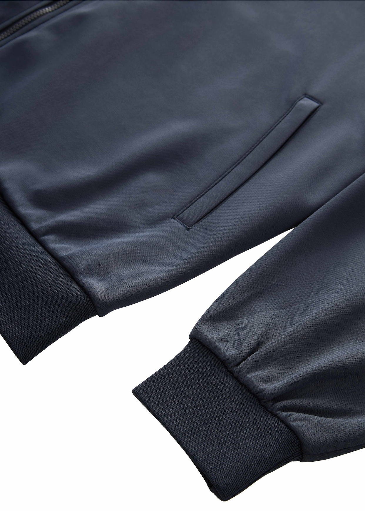 KNIT TRICOT TRACK JACKET