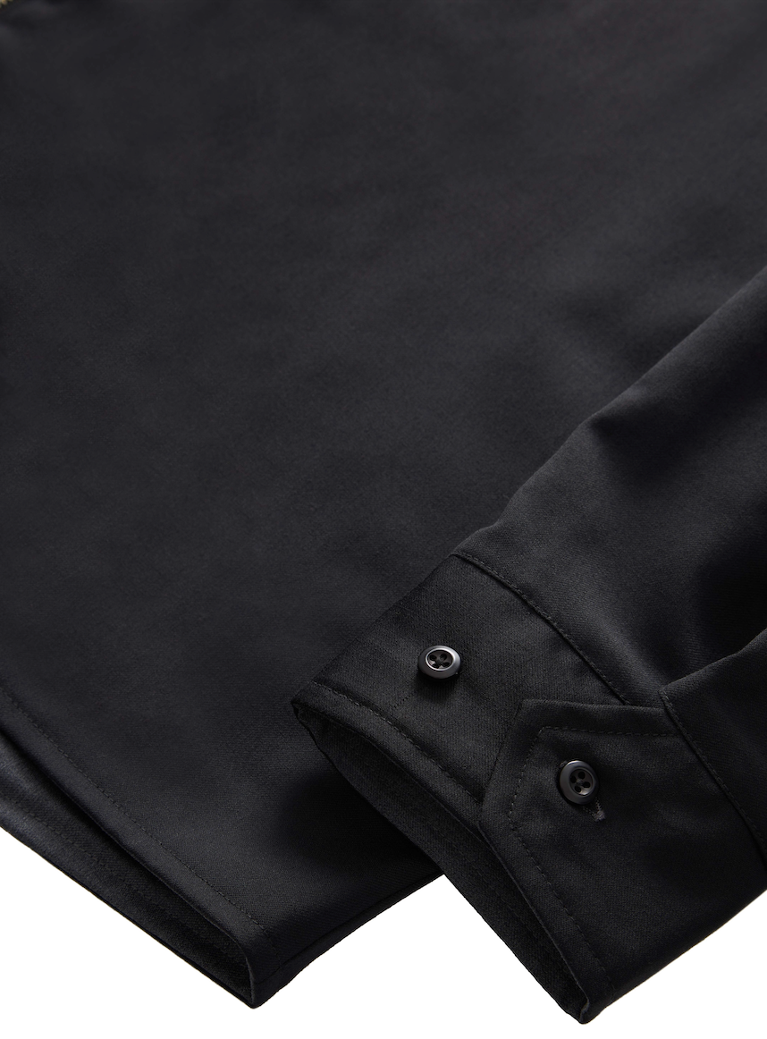REVERSIBLE WOOL OVERSHIRT