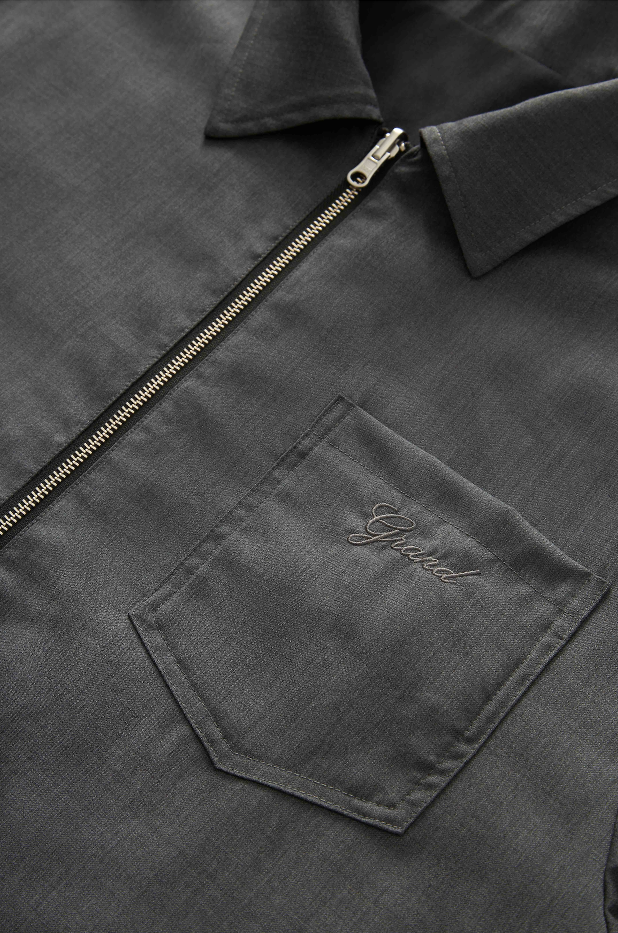 REVERSIBLE WOOL OVERSHIRT