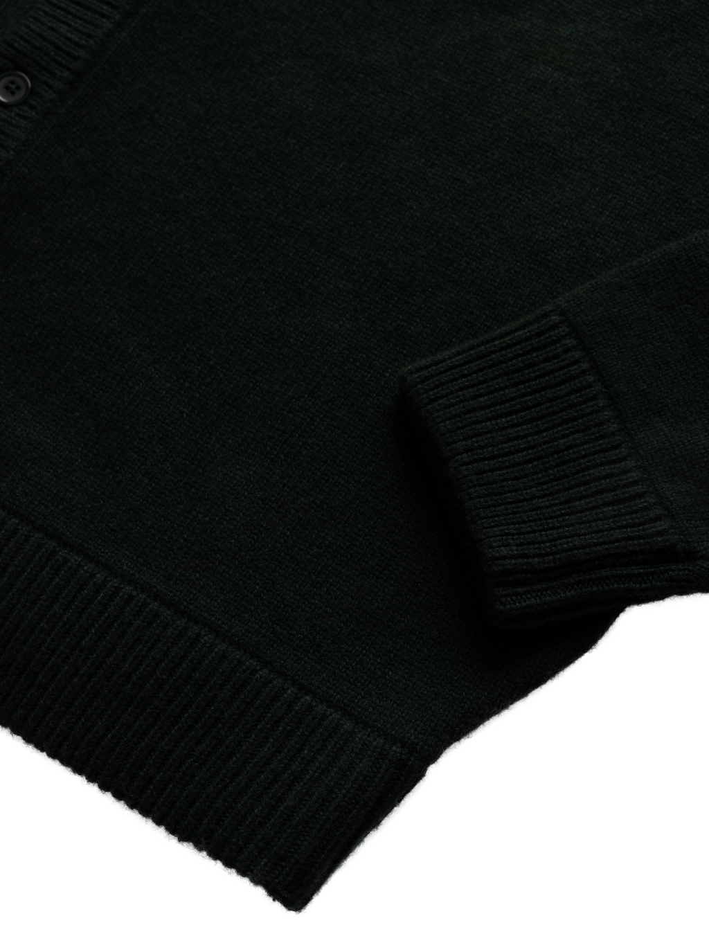 WOOL BUTTON UP SWEATER