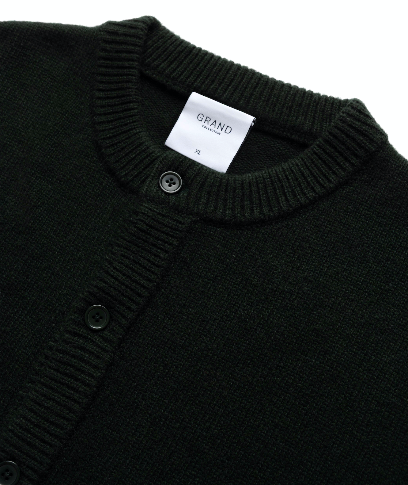 WOOL BUTTON UP SWEATER