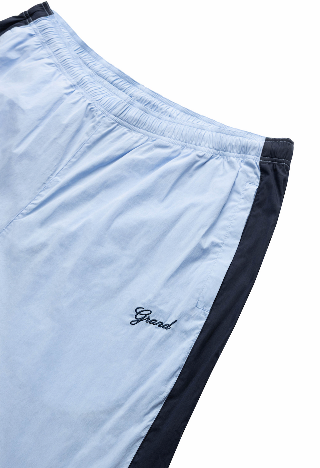 COTTON/NYLON TRACK PANT POWDER BLUE