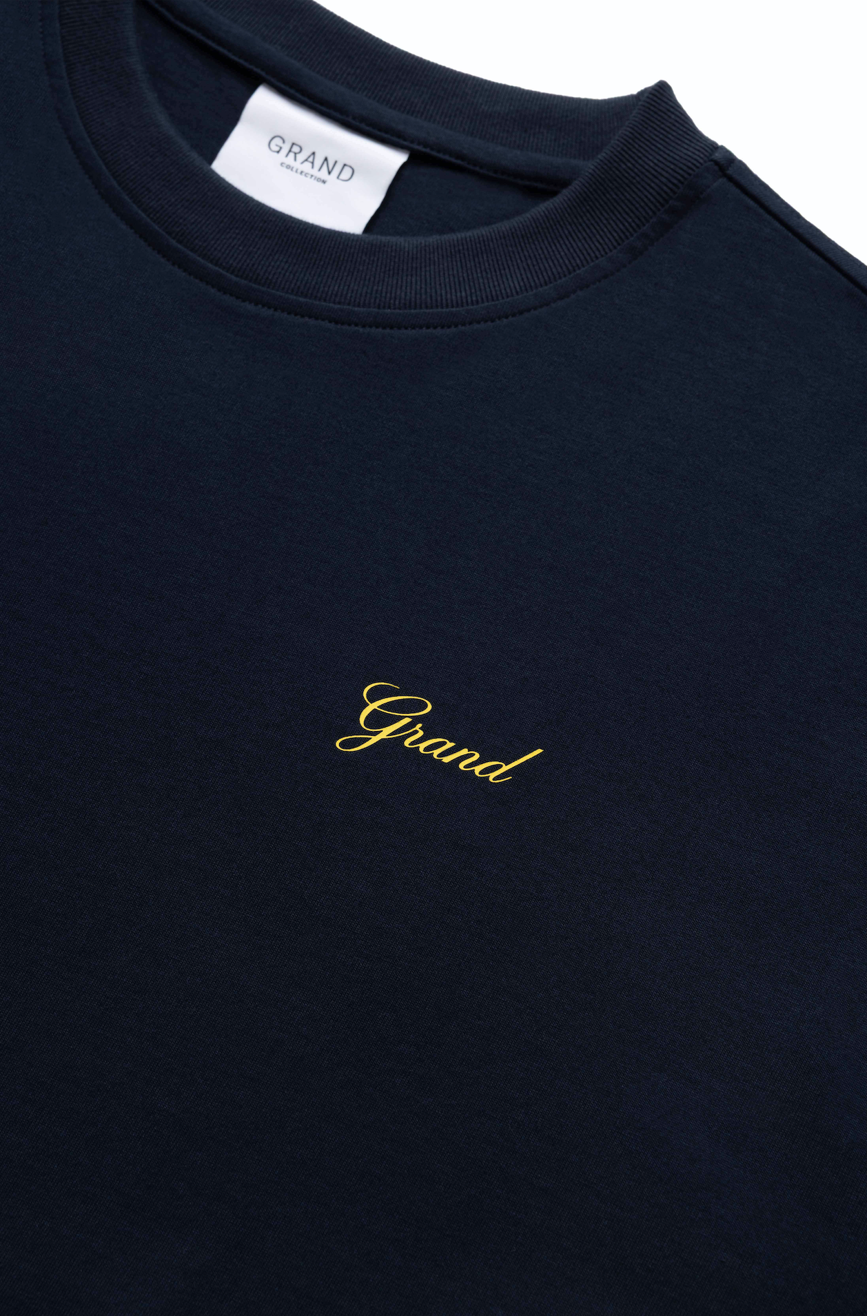 Script Tee Midnight Navy