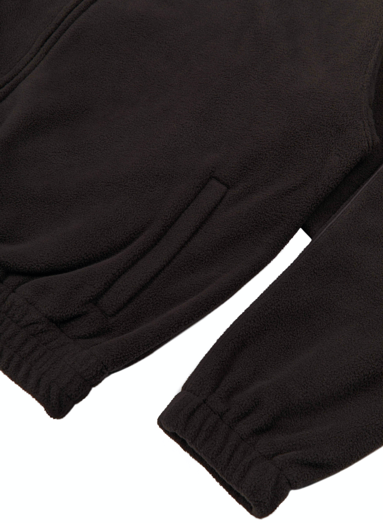 POLAR FLEECE JACKET ESPRESSO