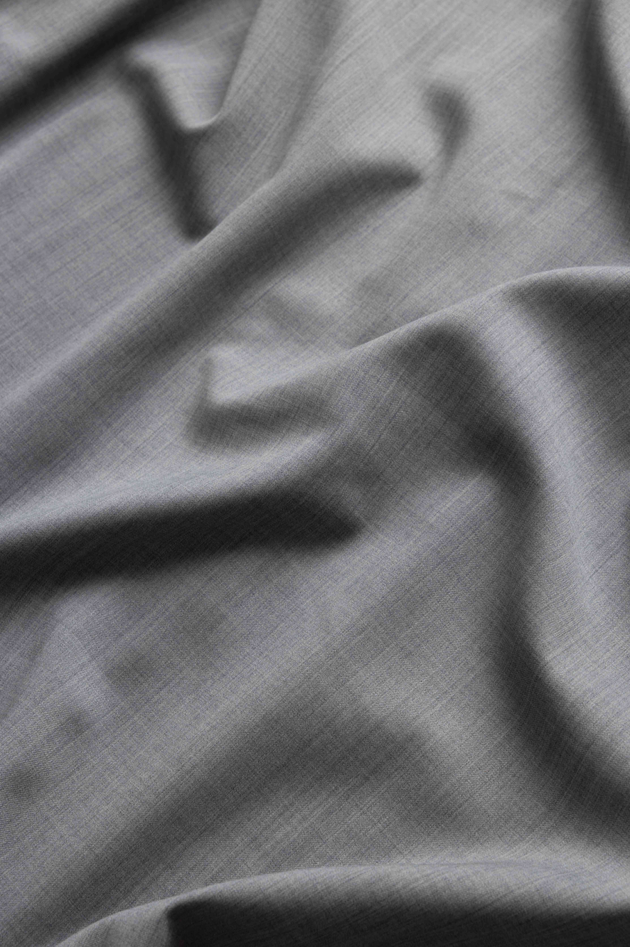 WOOL SHORT SLEEVE ZIP UP SHIRT