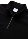 QUARTER ZIP SWEATSHIRT BLACK thumbnail image