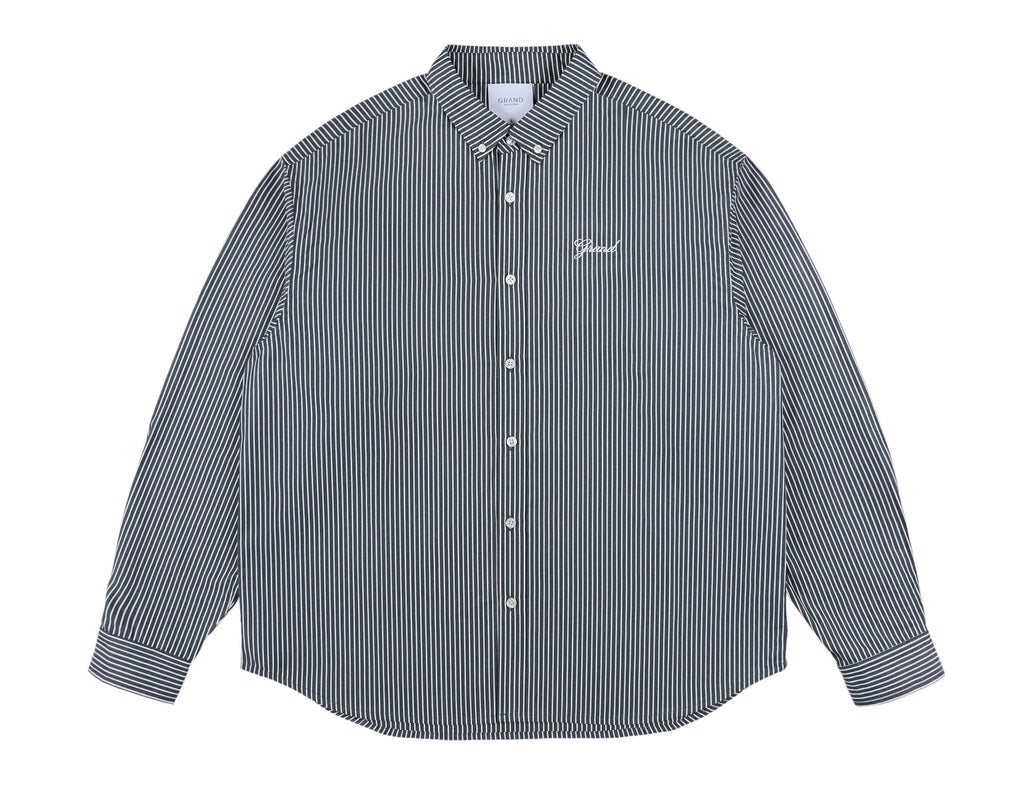 BLAIR POPLIN SHIRT NAVY