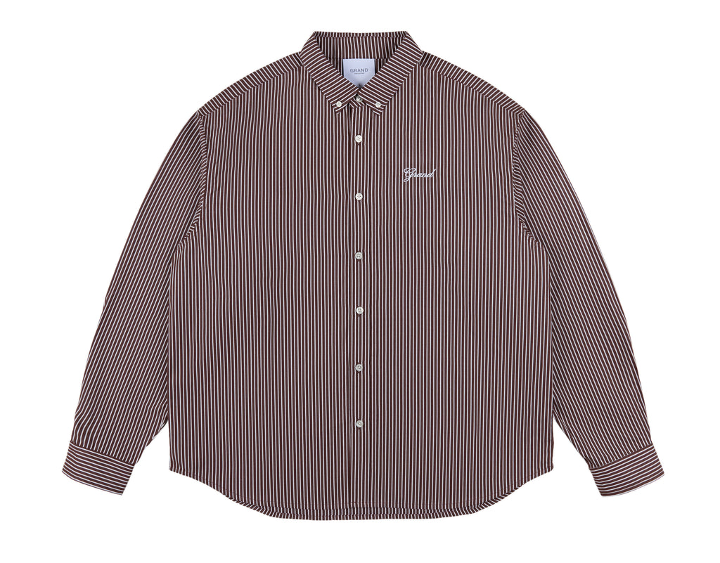 BLAIR POPLIN SHIRT ESPRESSO