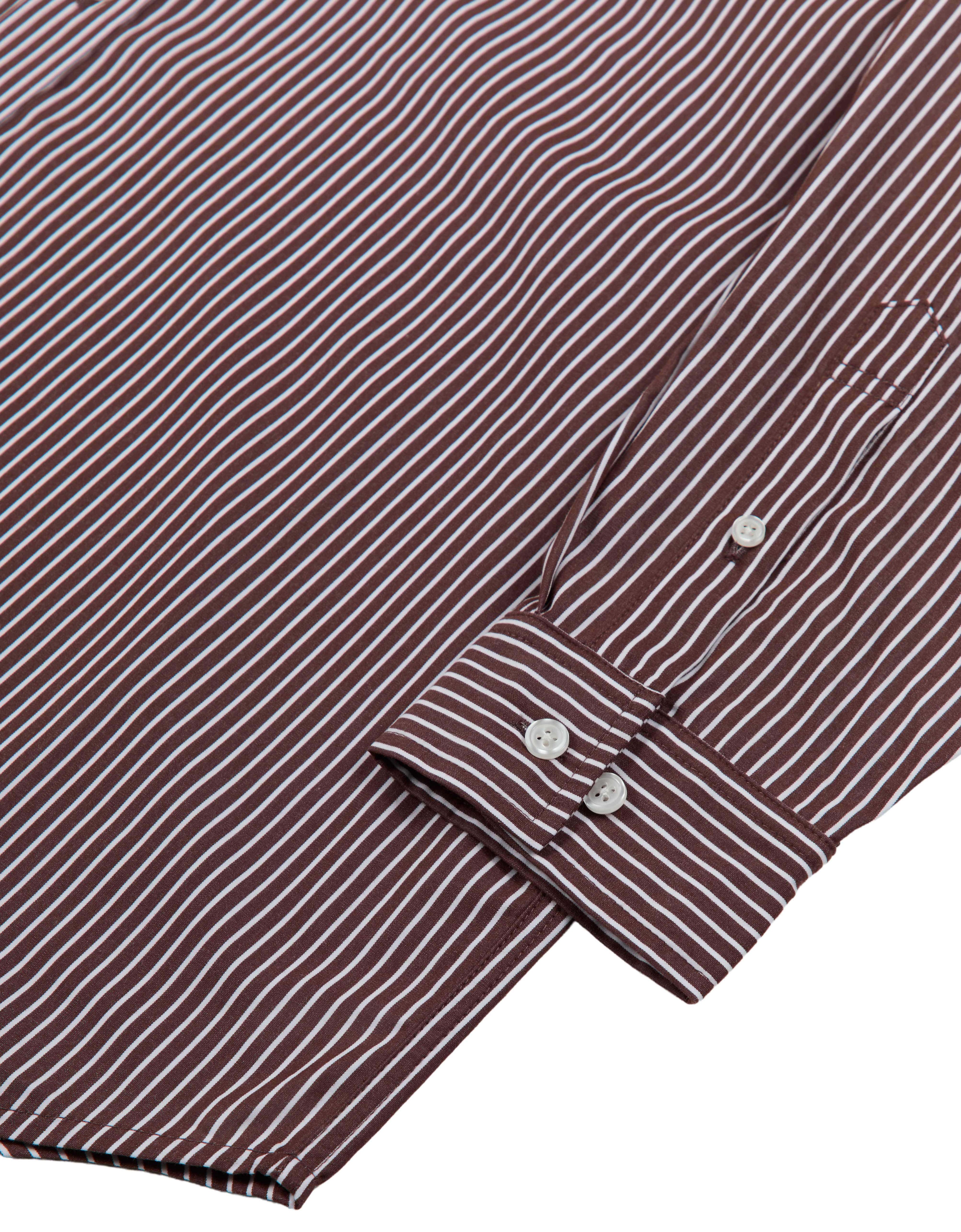 BLAIR POPLIN SHIRT ESPRESSO