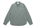 BLAIR STRIPED POPLIN SHIRT FOREST
