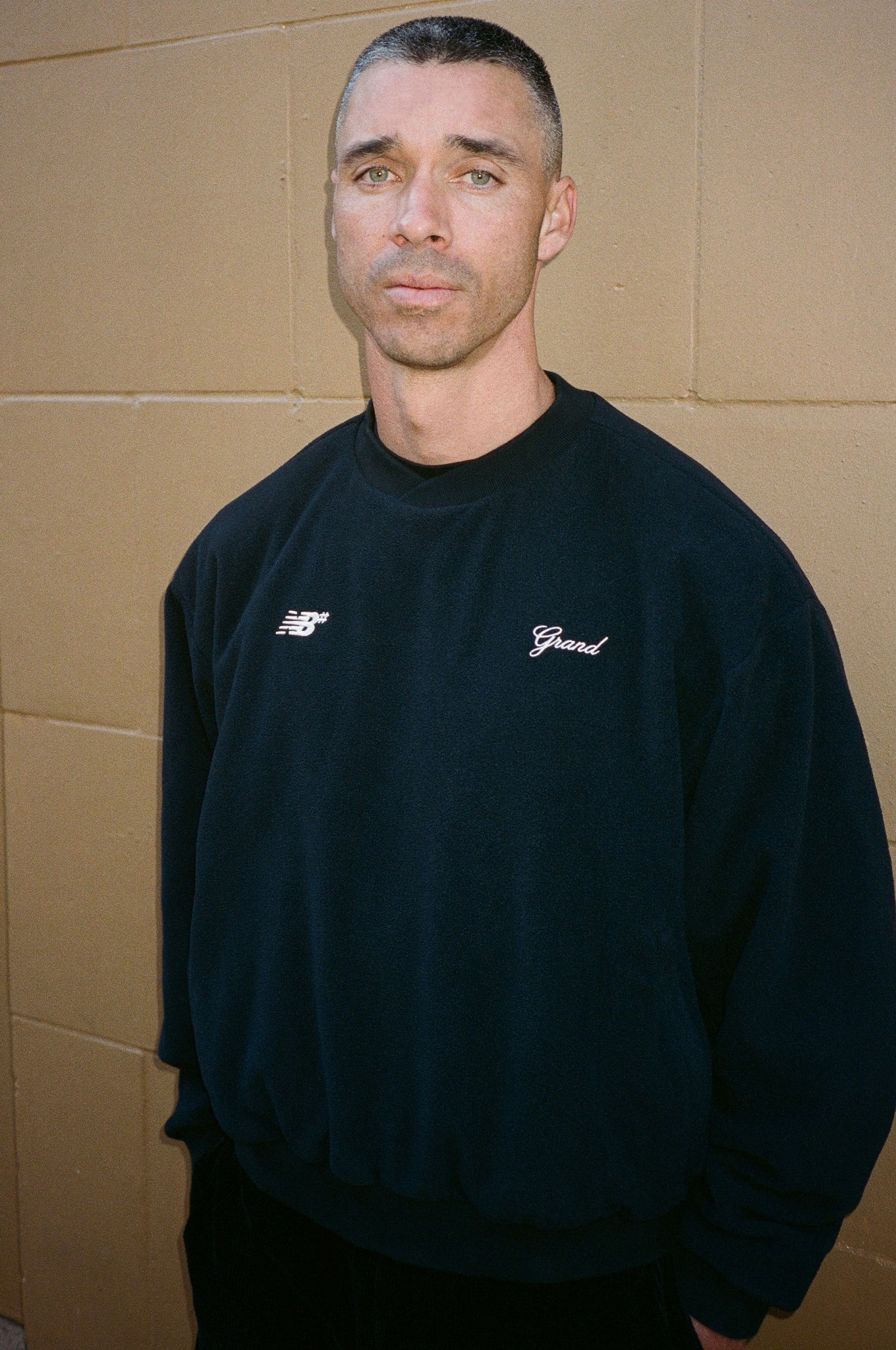 GRAND X NEW BALANCE POLAR FLEECE WINDSHIRT