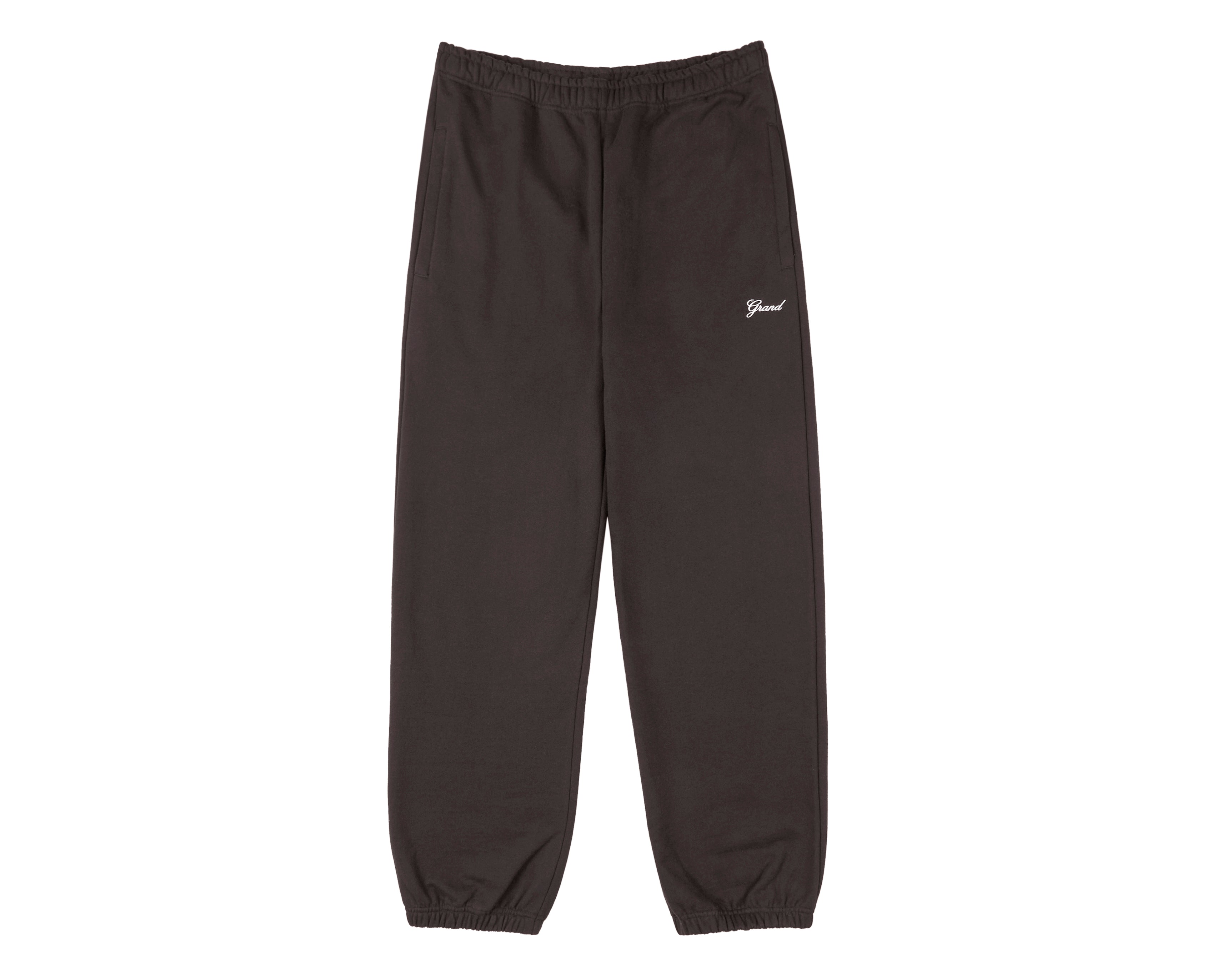 SCRIPT SWEATPANT ESPRESSO