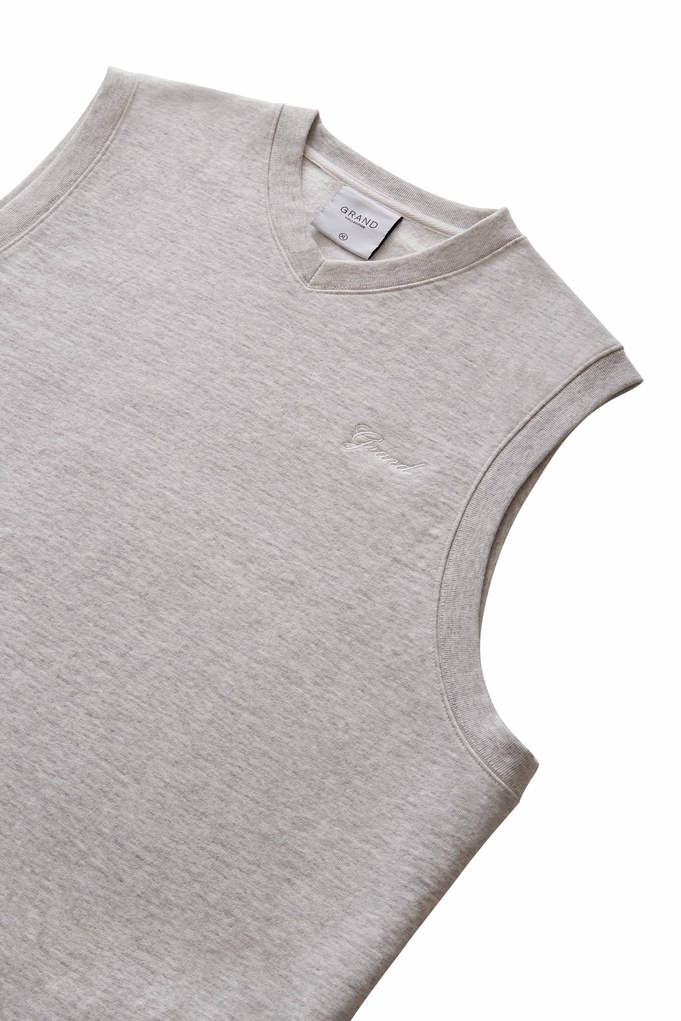 Sweatshirt Vest Ash Grey