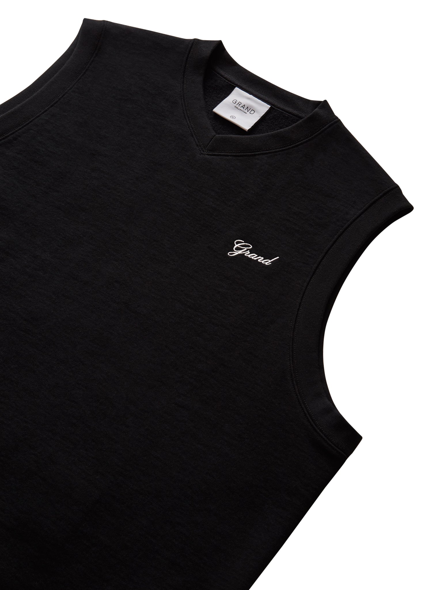 Sweatshirt Vest Black