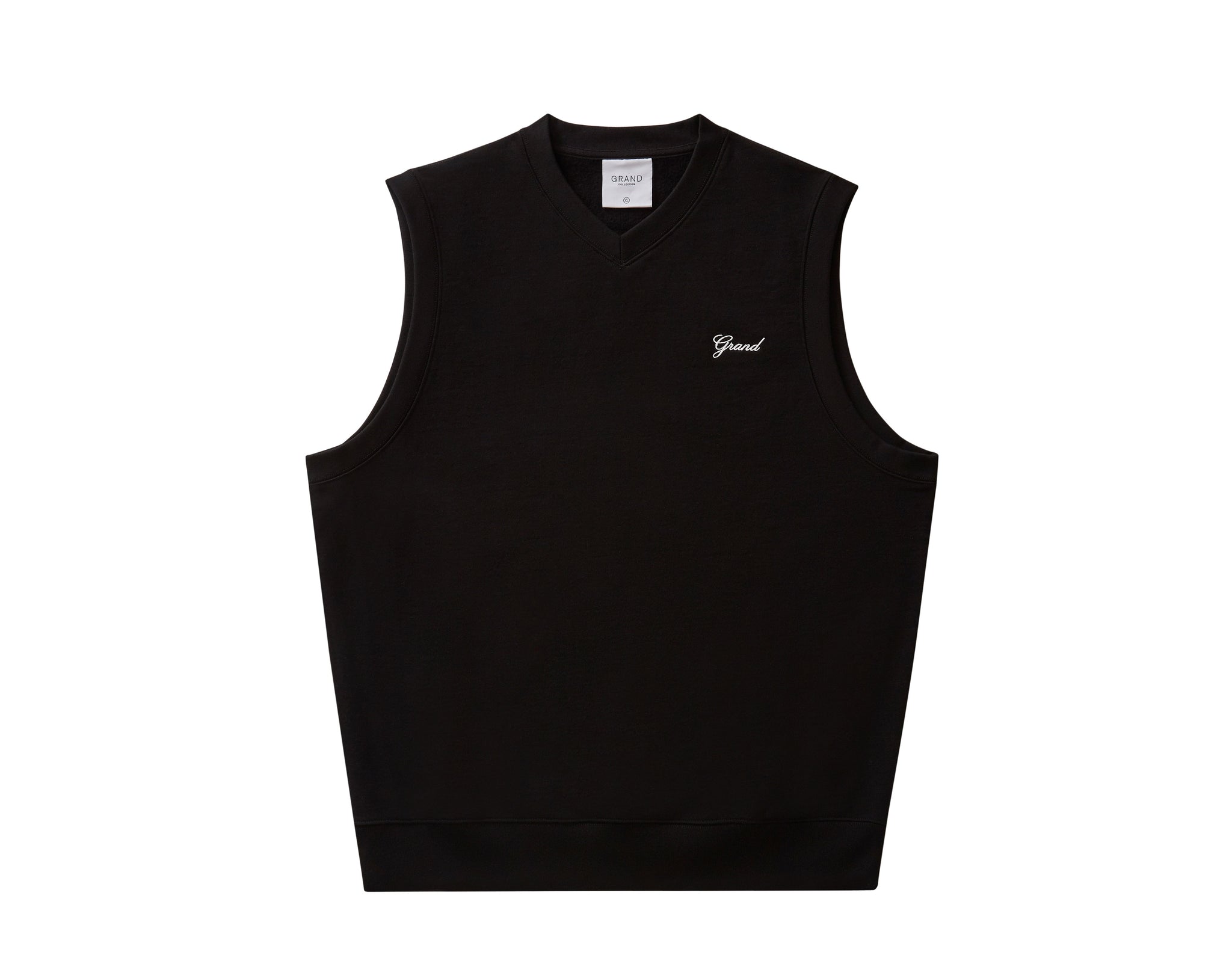 Sweatshirt Vest Black