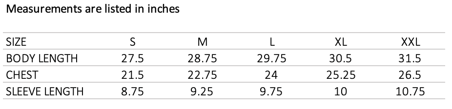 sizechart
