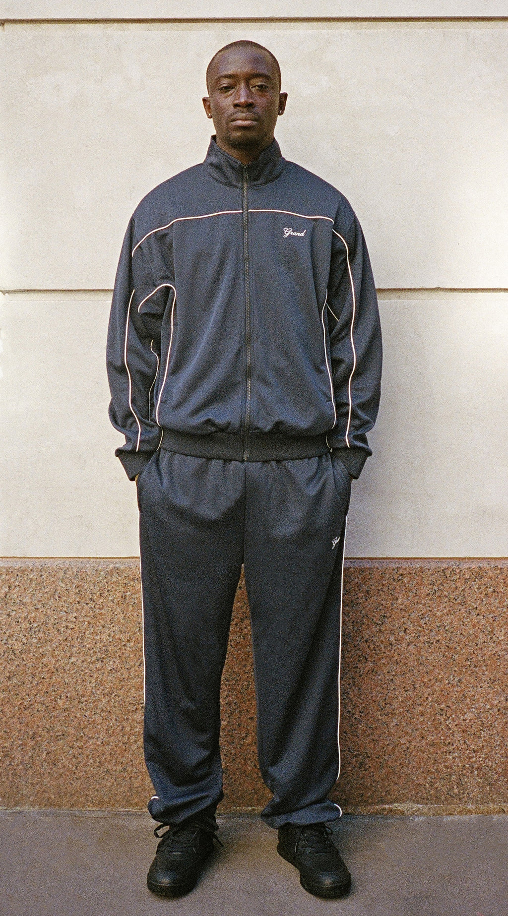 TRICOT TRACK JACKET MIDNIGHT NAVY