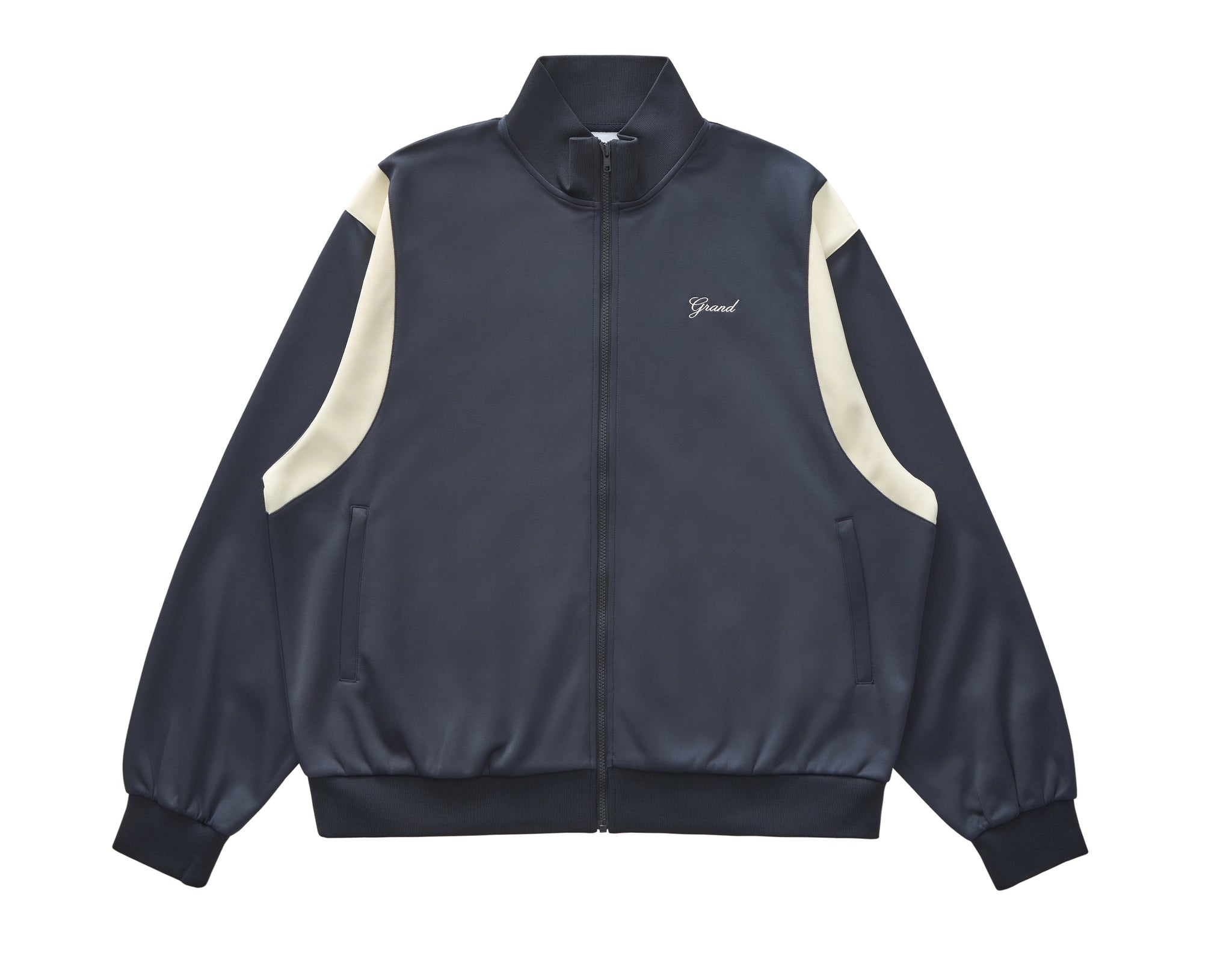 KNIT TRICOT TRACK JACKET