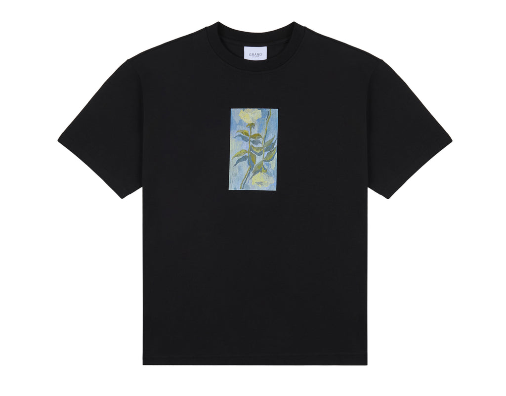 CONNOR WHITE ROSES TEE BLACK