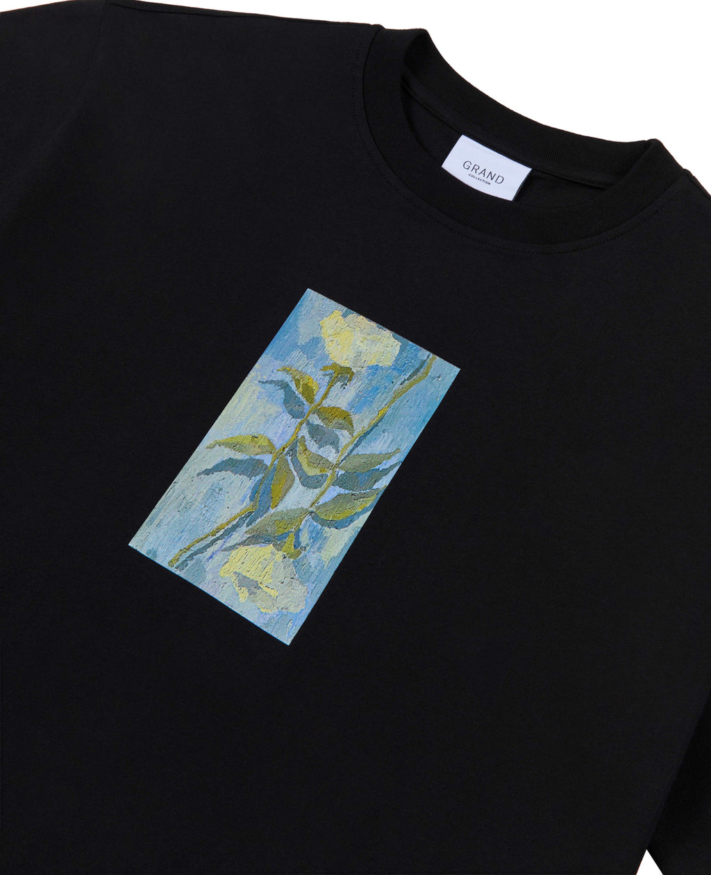 CONNOR WHITE ROSES TEE BLACK