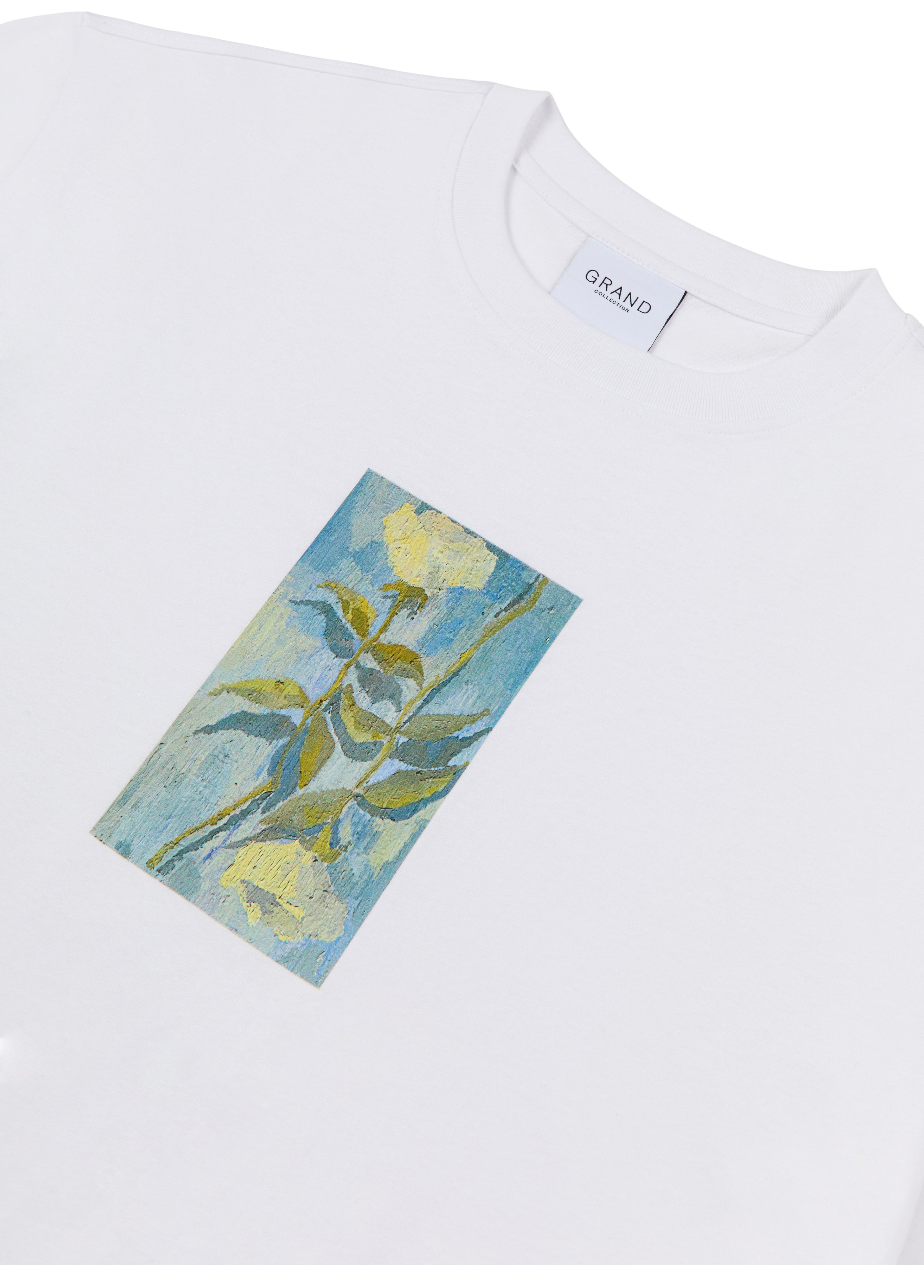 CONNOR WHITE ROSES TEE WHITE
