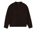 WOOL CARDIGAN ESPRESSO