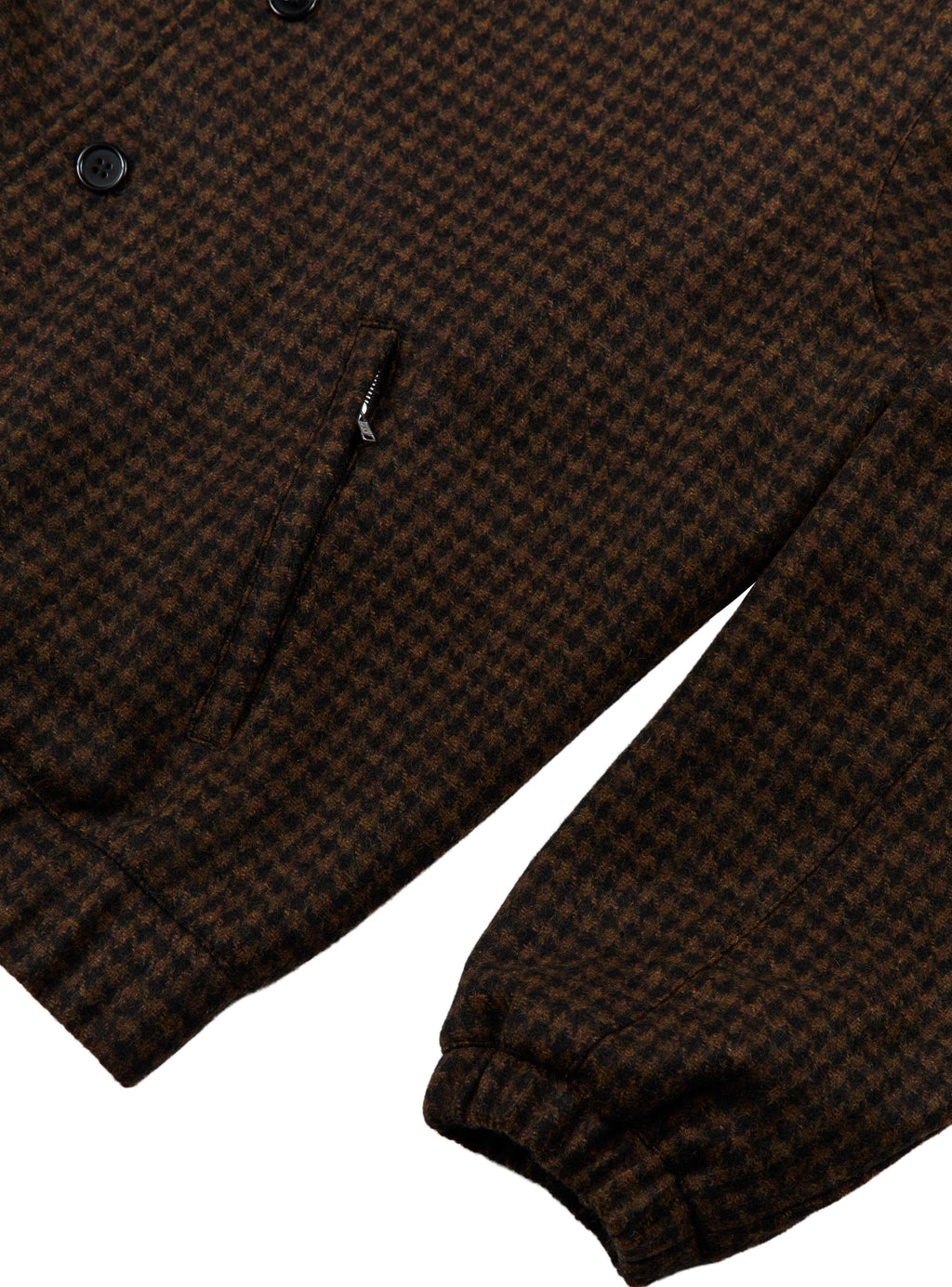 WOOL JACKET BROWN