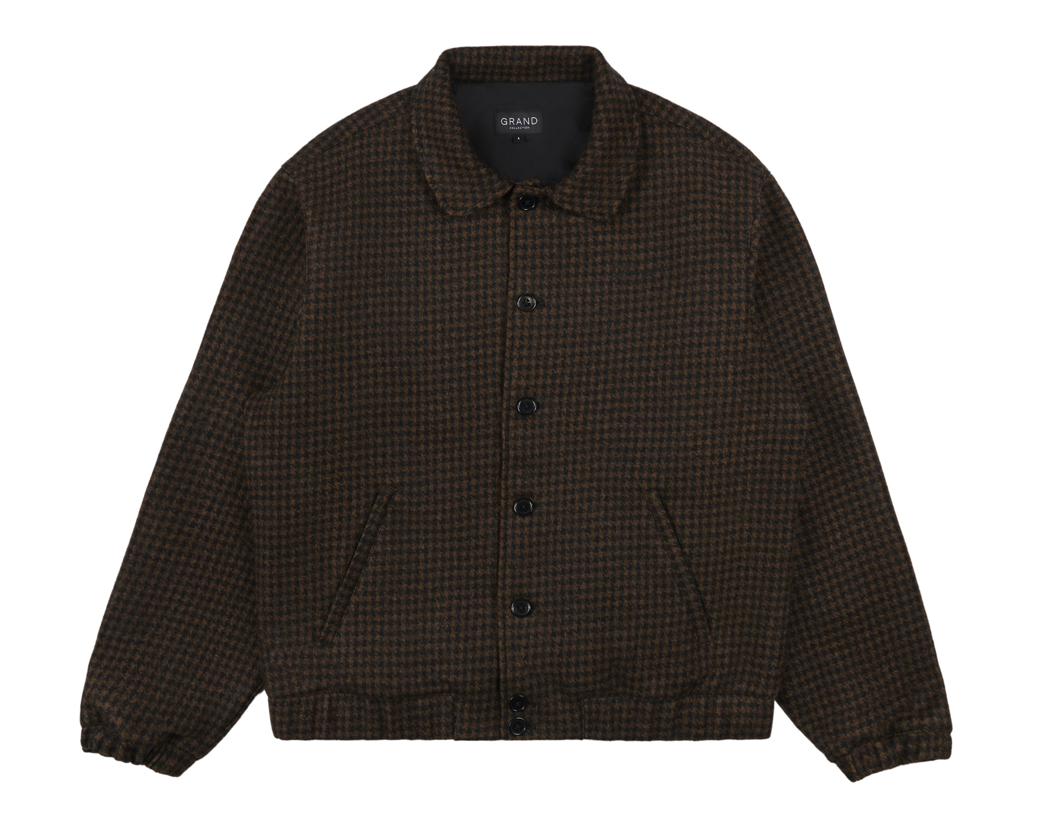 WOOL JACKET BROWN