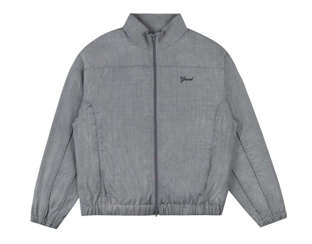 WOOL TRACK JACKET GREY