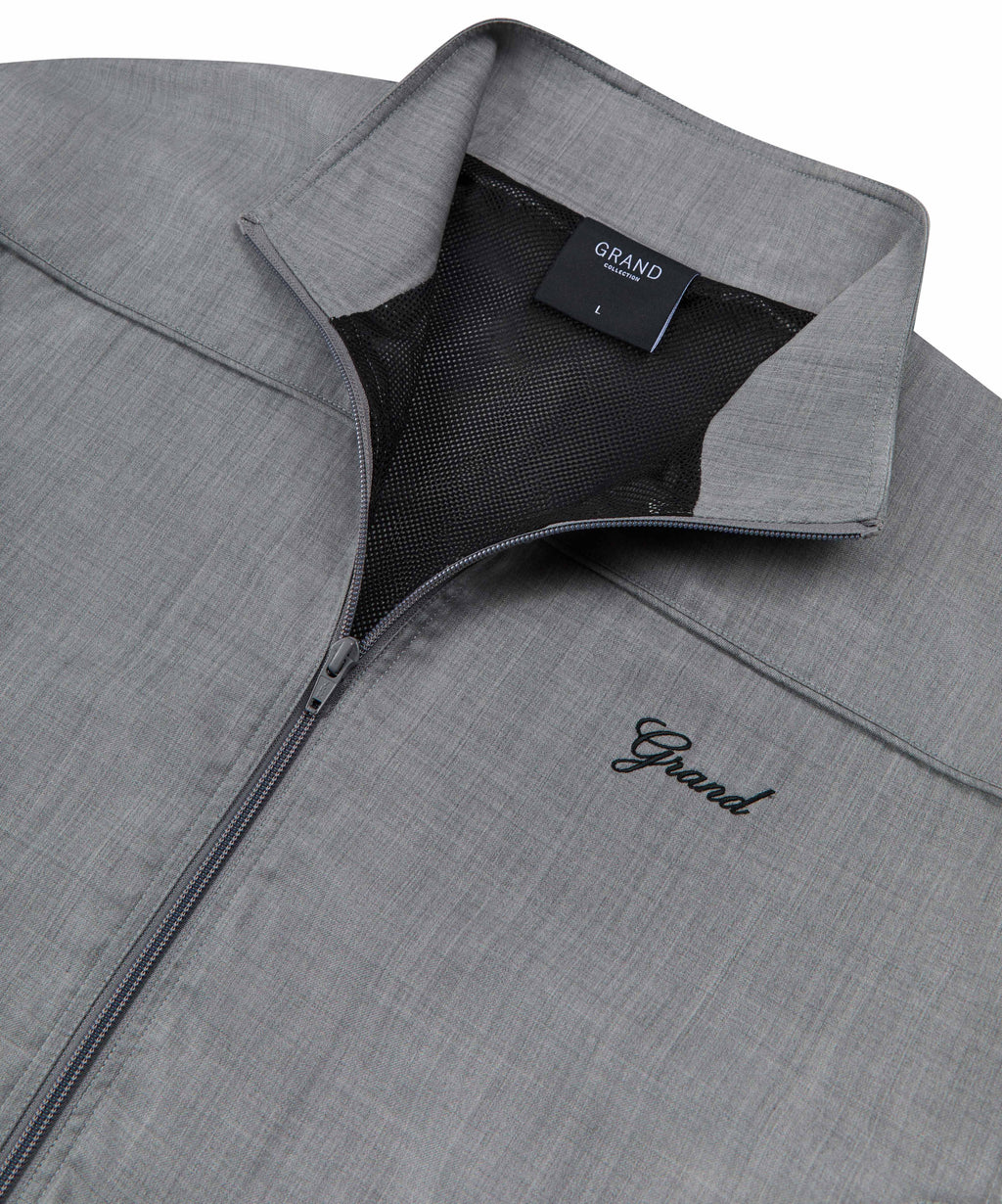 WOOL TRACK JACKET GREY