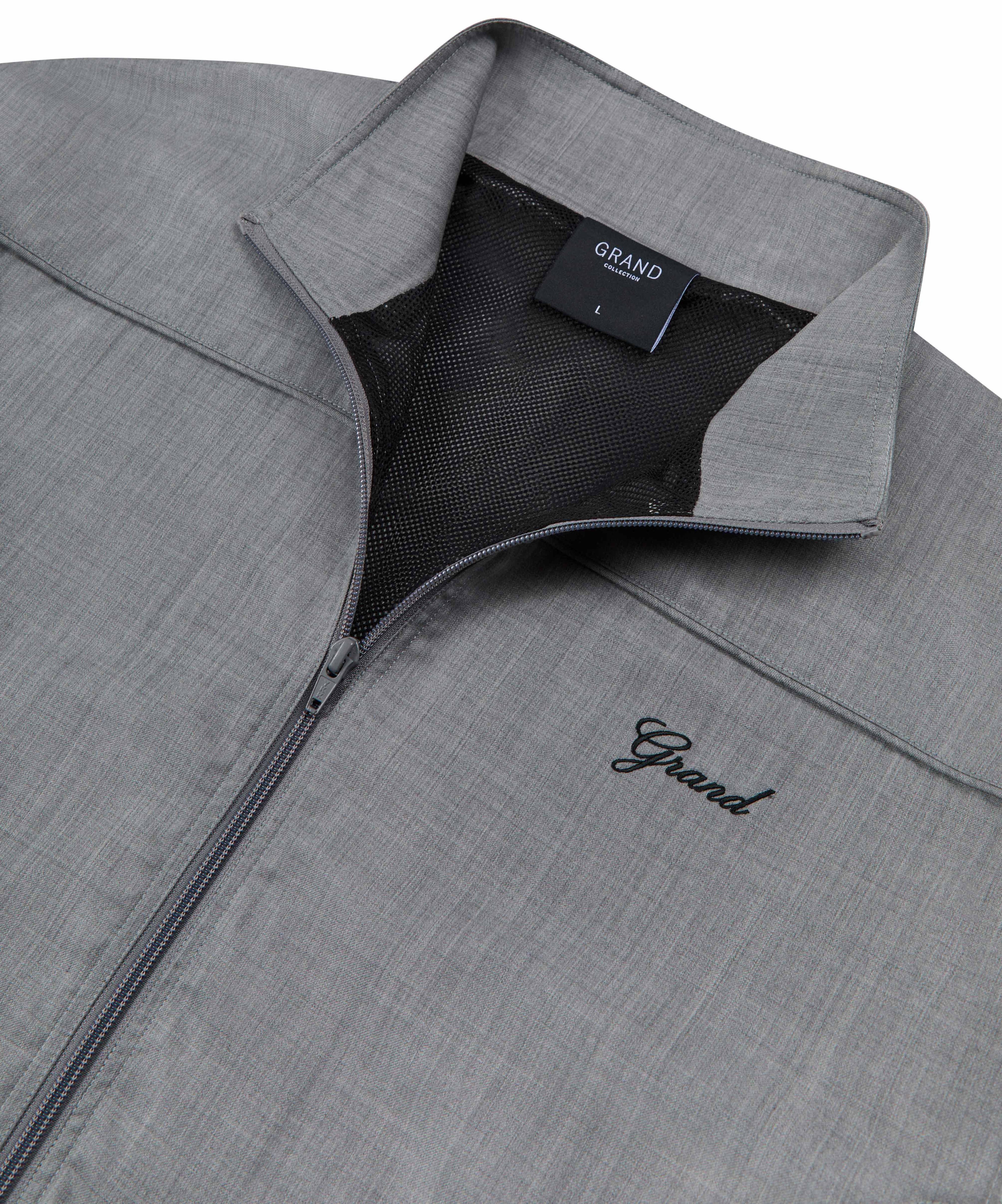WOOL TRACK JACKET GREY