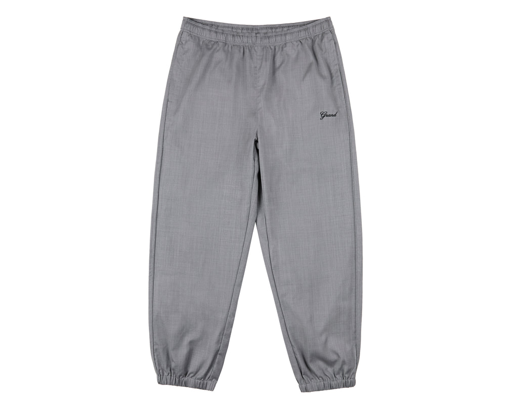 WOOL TRACK PANT GREY