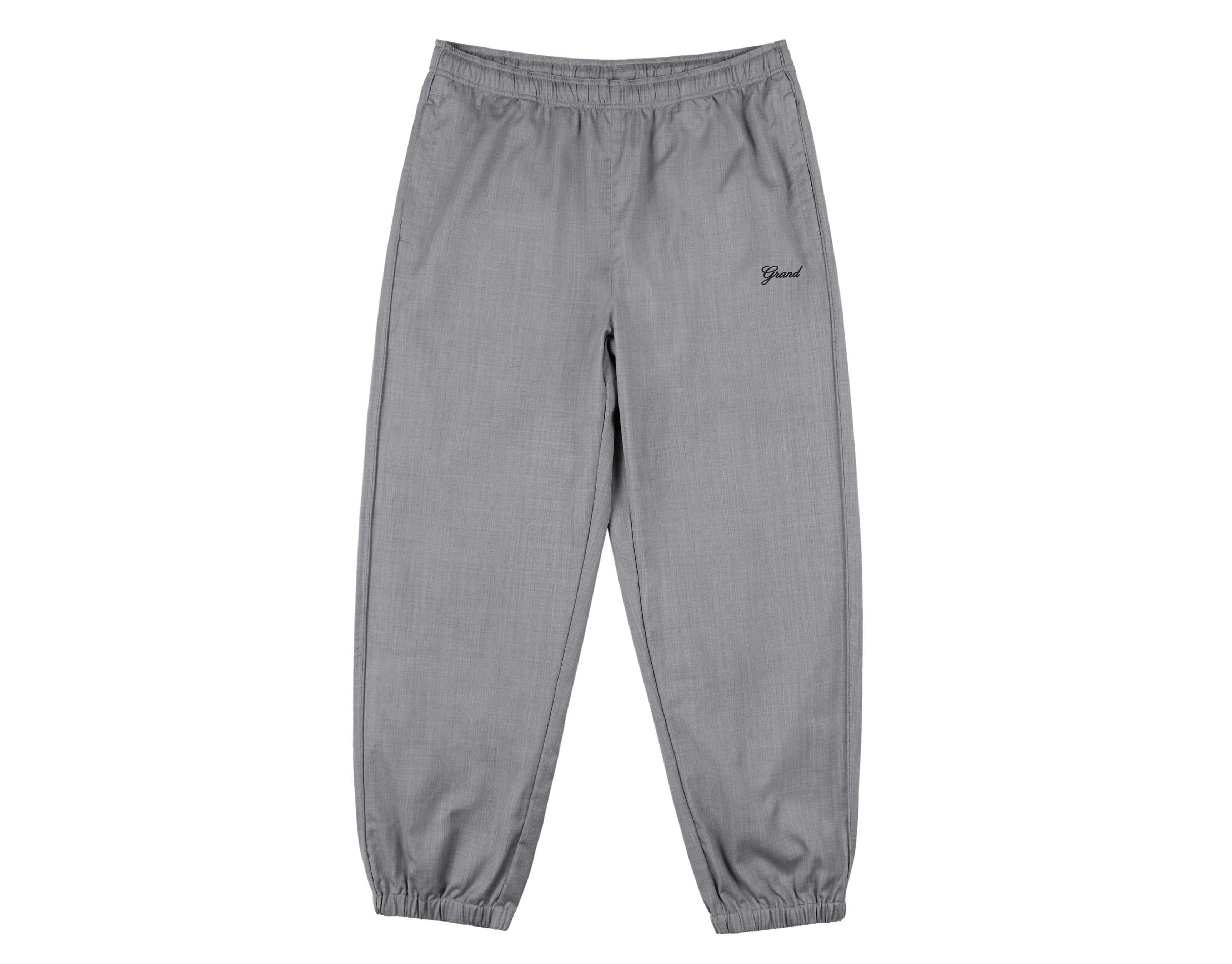 WOOL TRACK PANT GREY