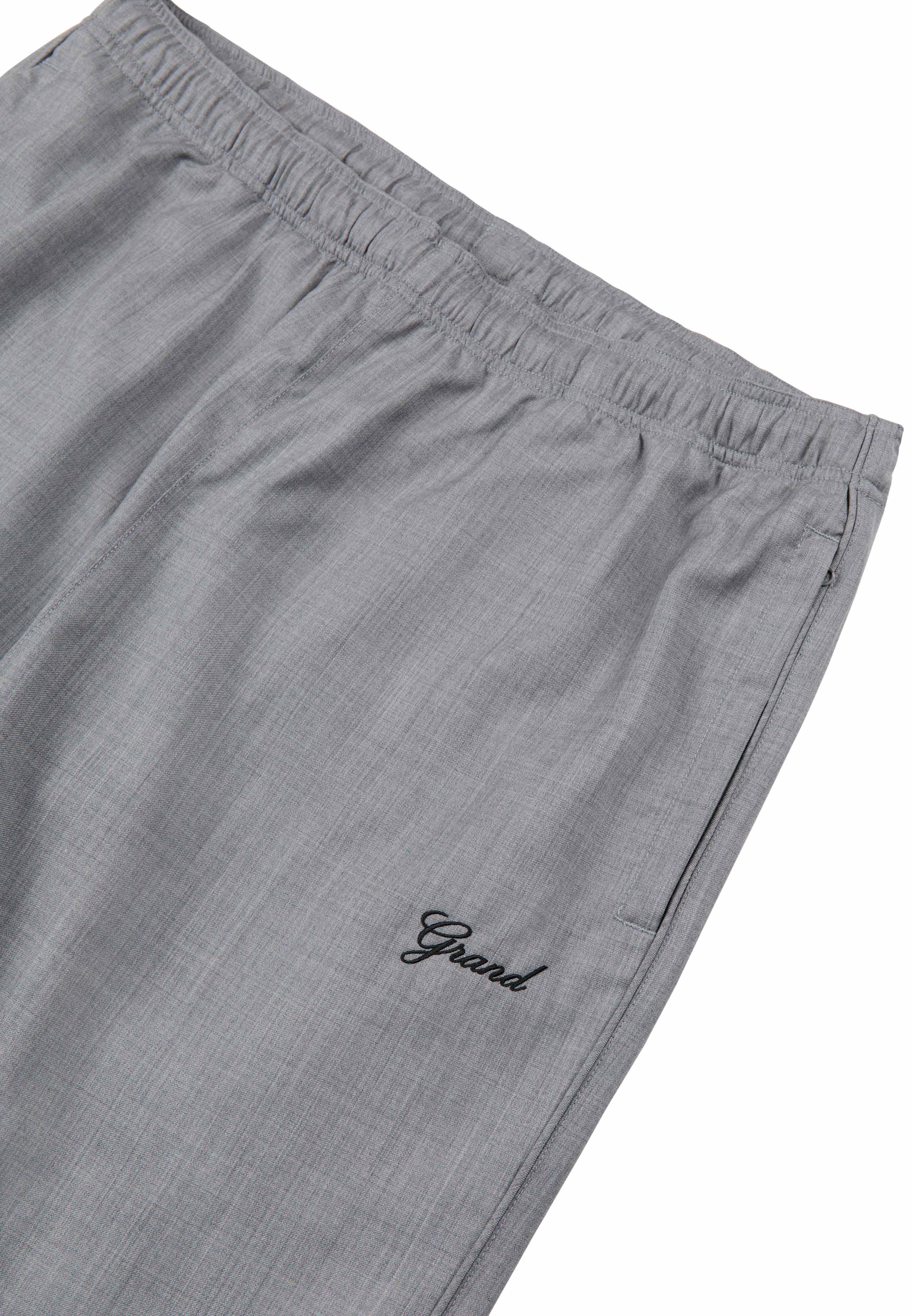 WOOL TRACK PANT GREY