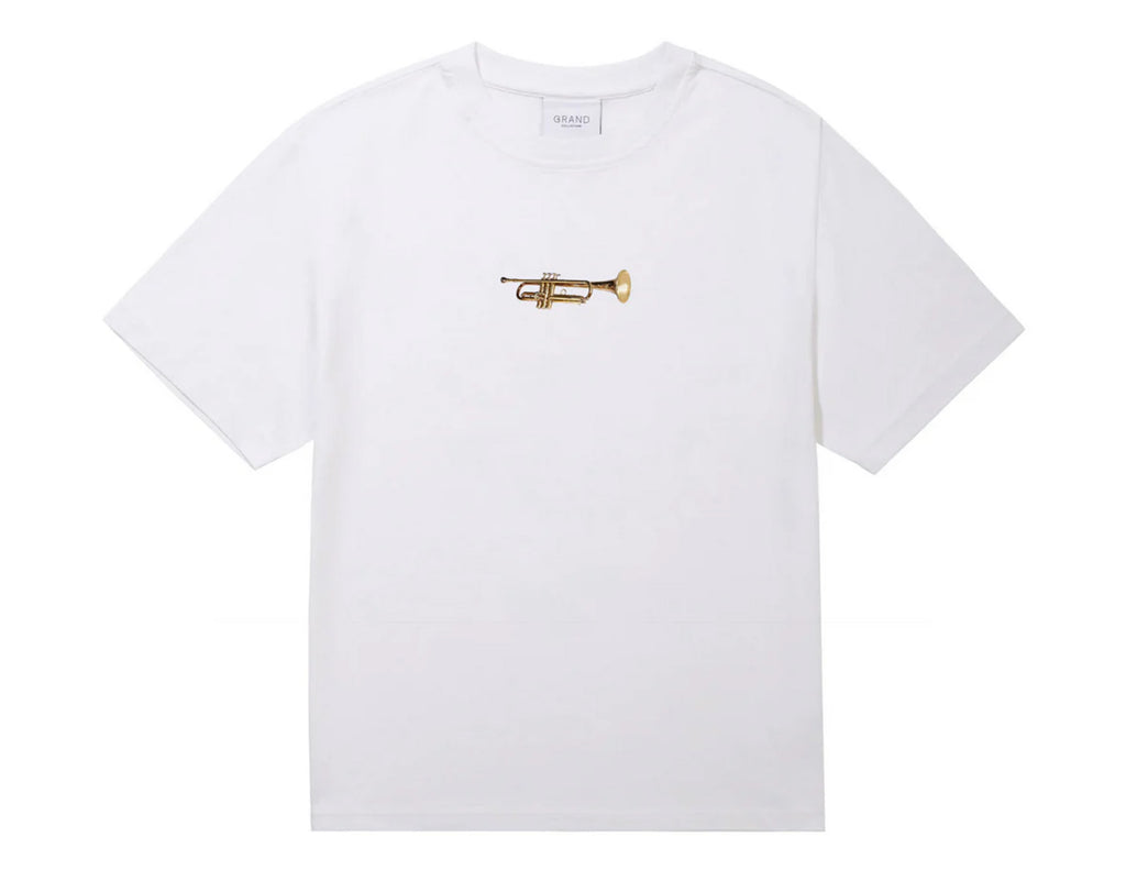 TRUMPET TEE WHITE