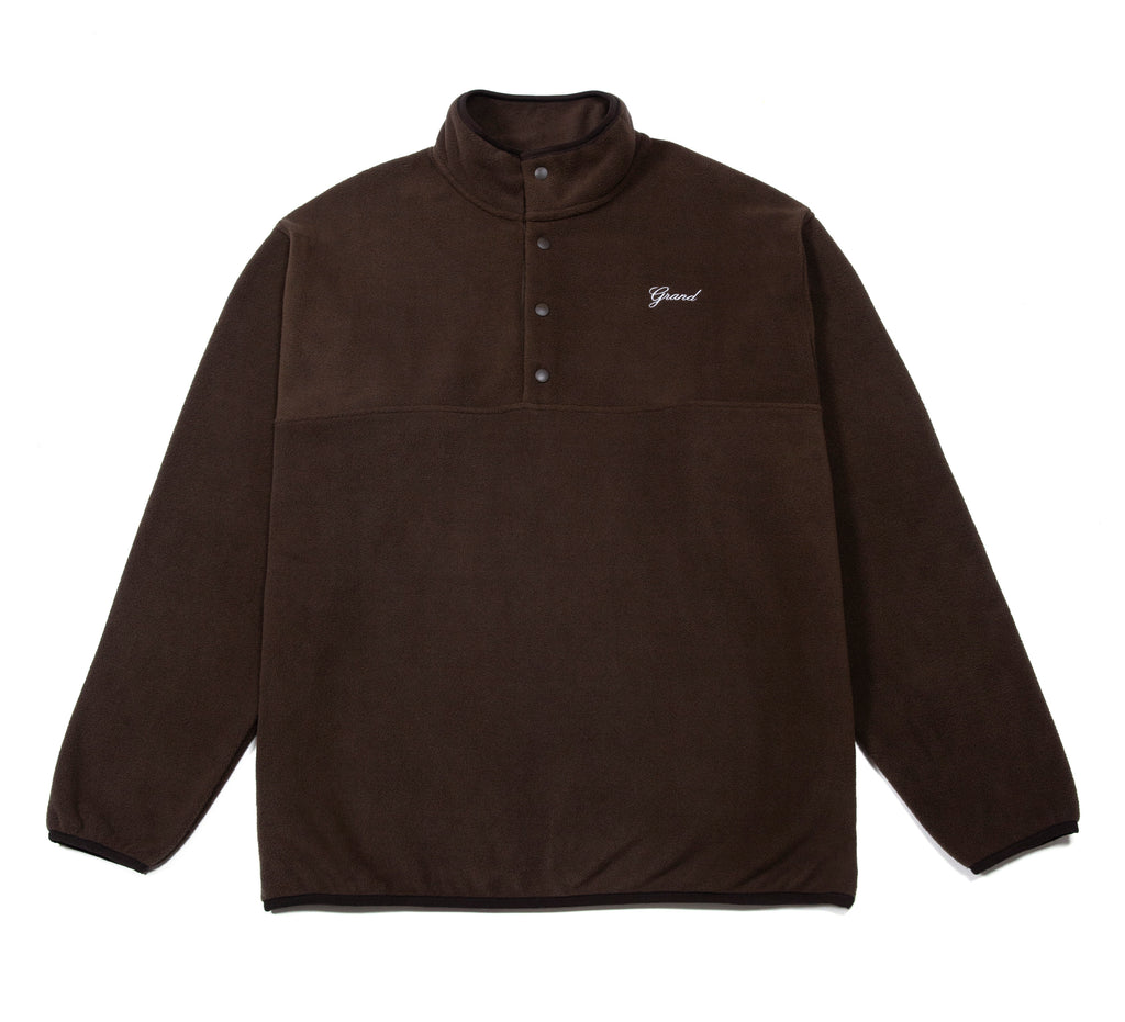 Micro Fleece Pullover Espresso