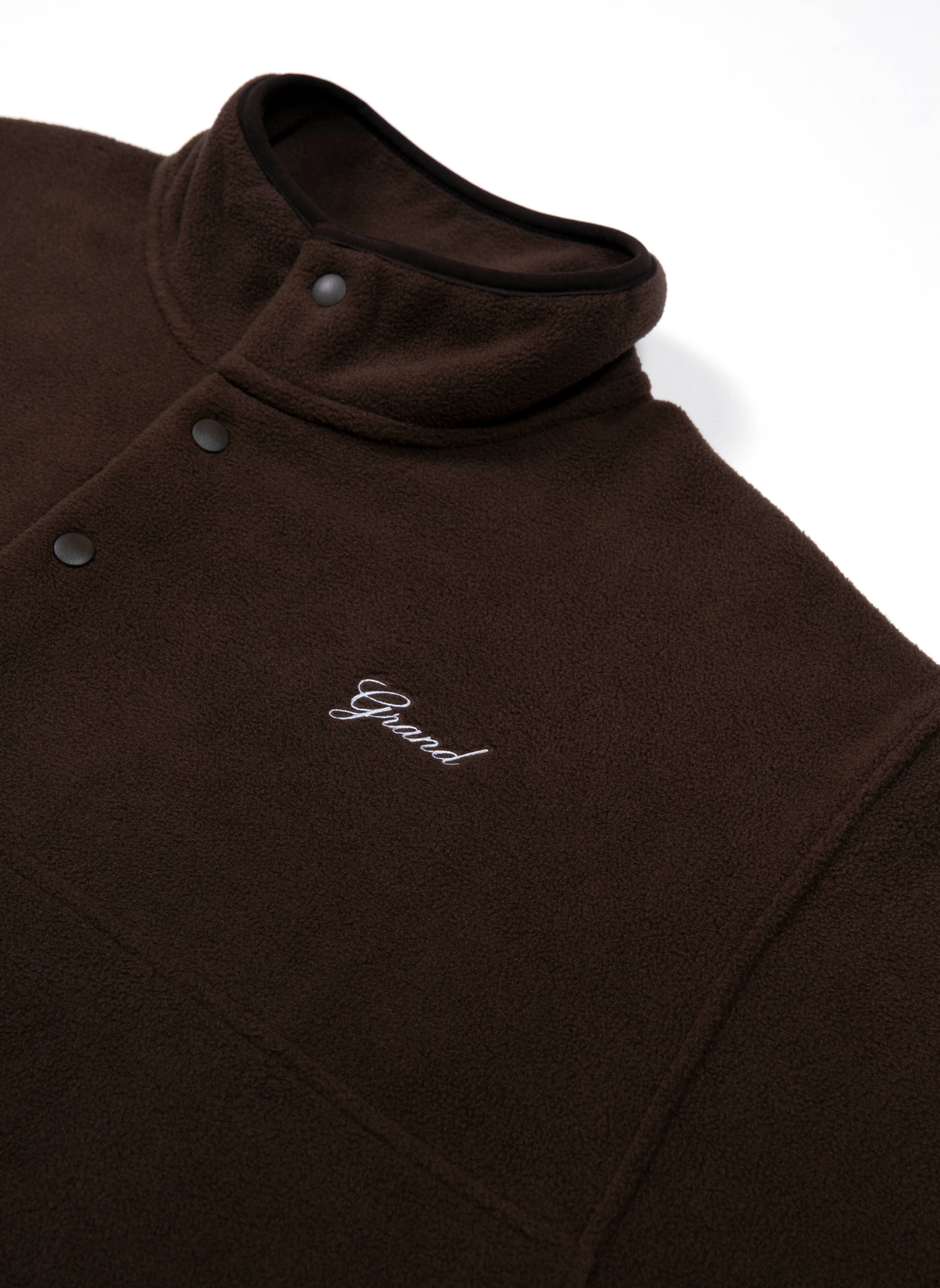 Micro Fleece Pullover Espresso
