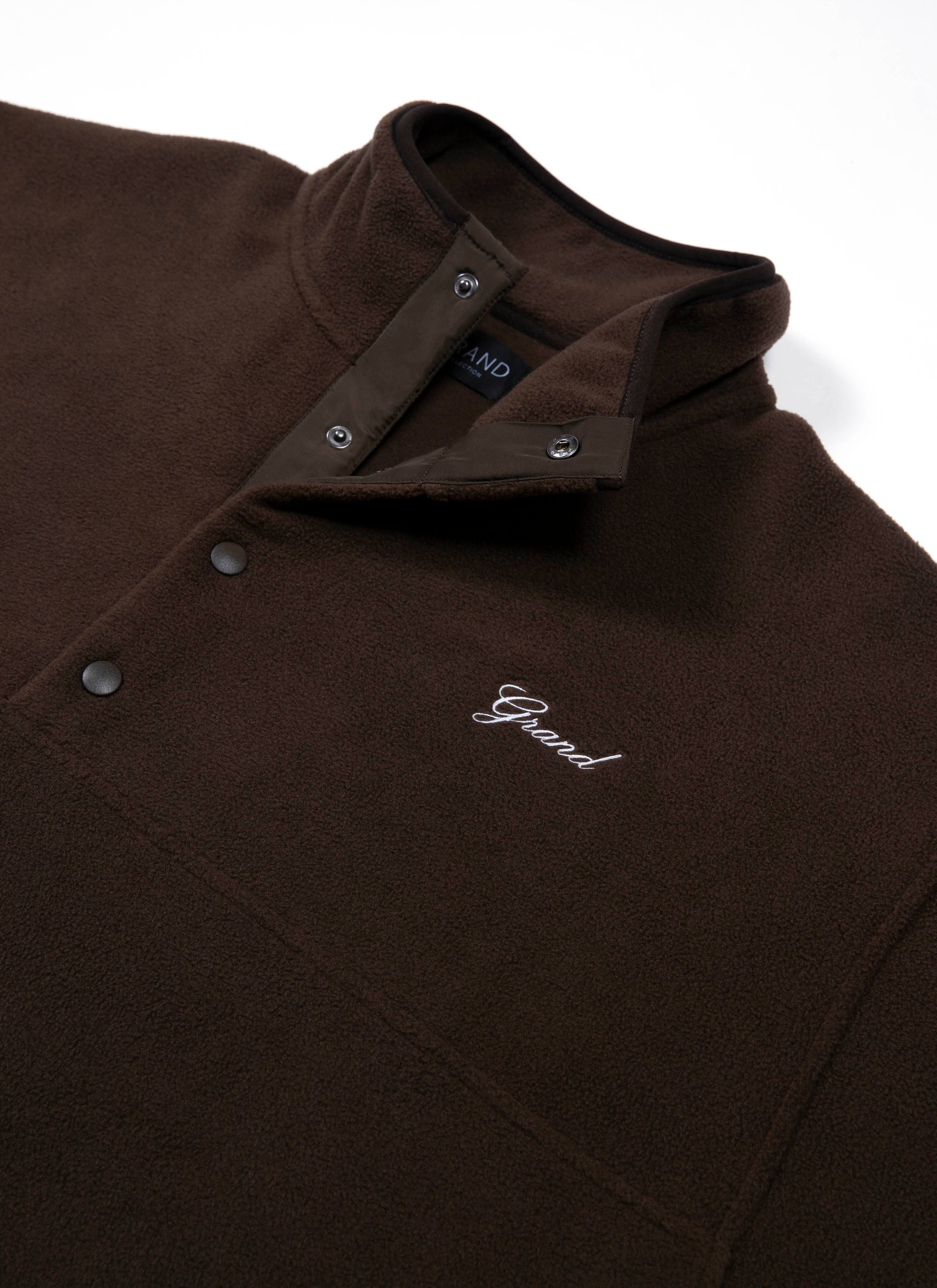 Micro Fleece Pullover Espresso