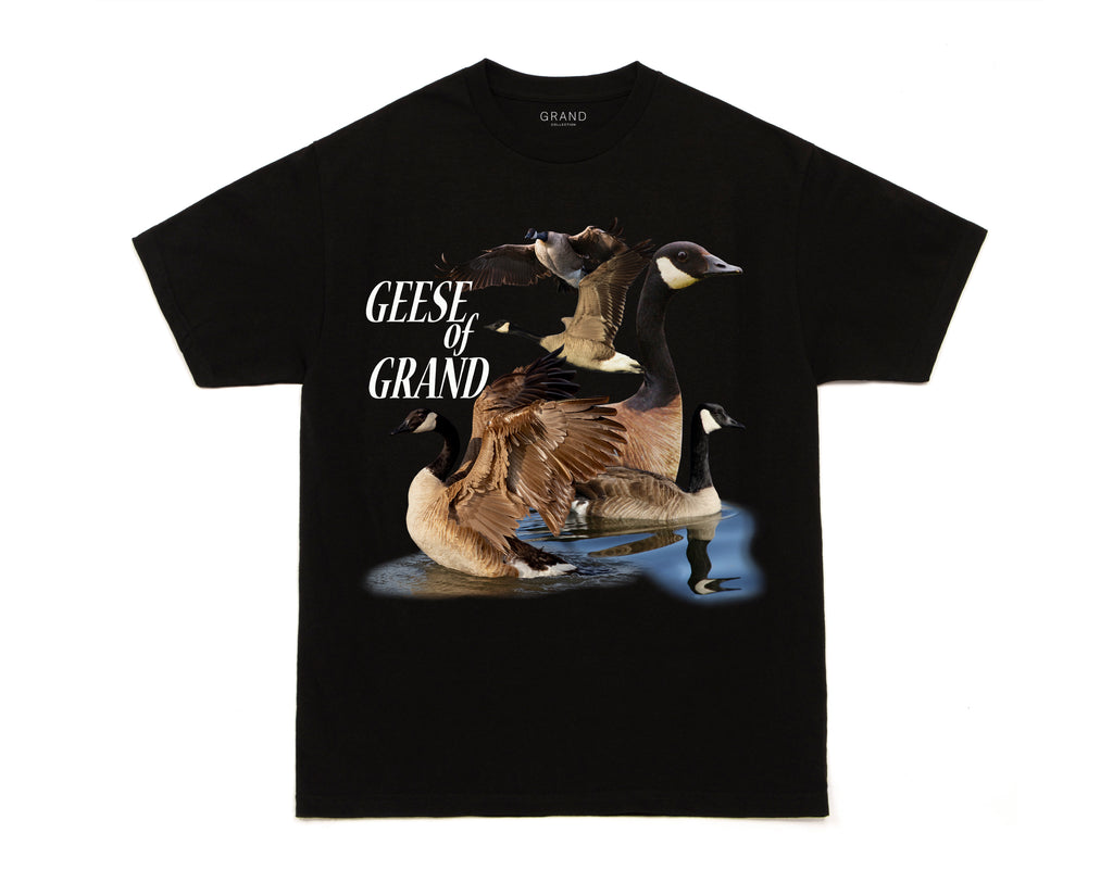 Geese of Grand Tee Black