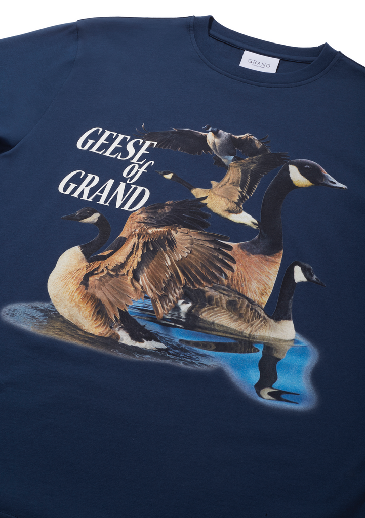 Geese of Grand Tee Navy