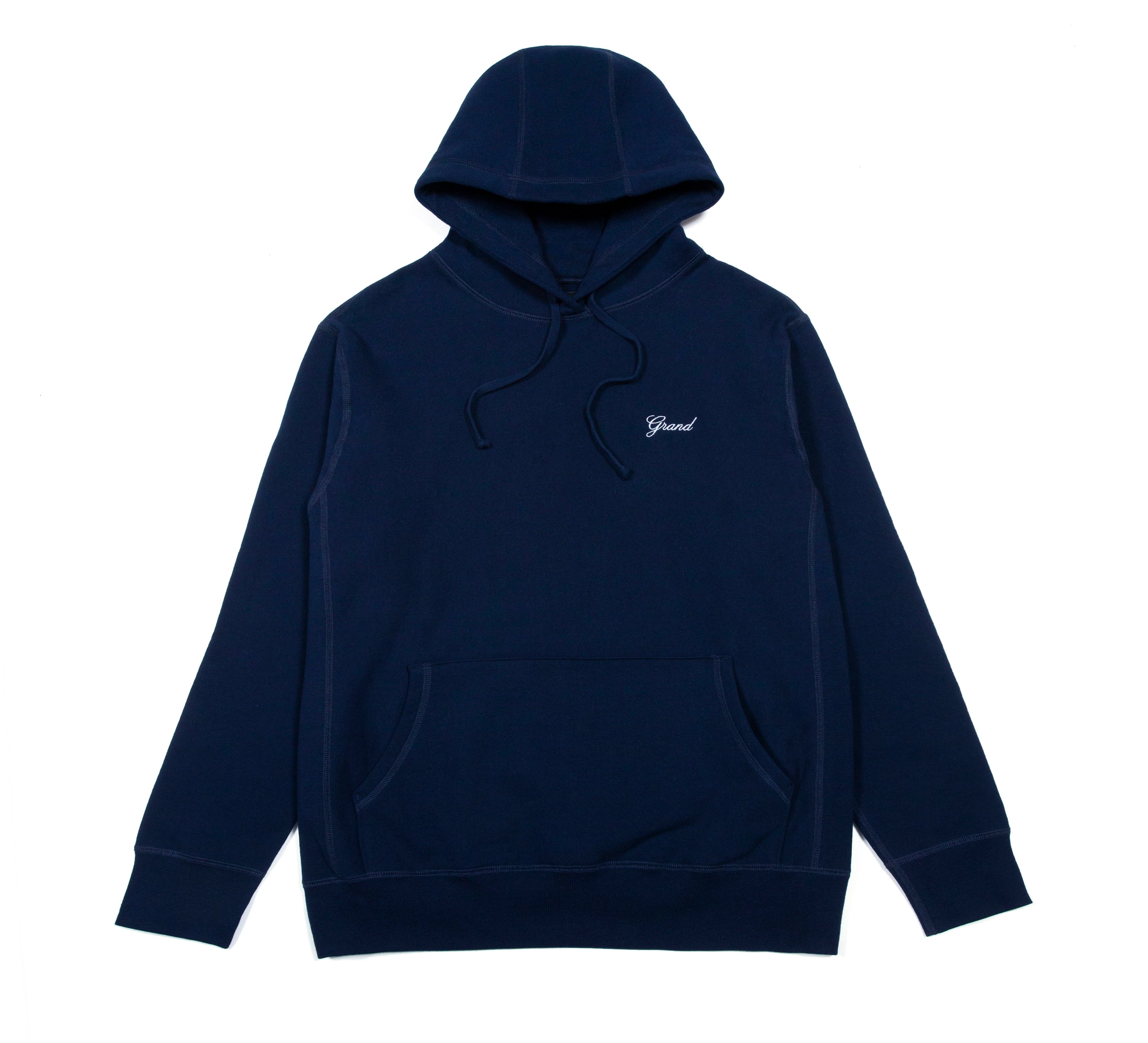 Script Hoodie Midnight Navy
