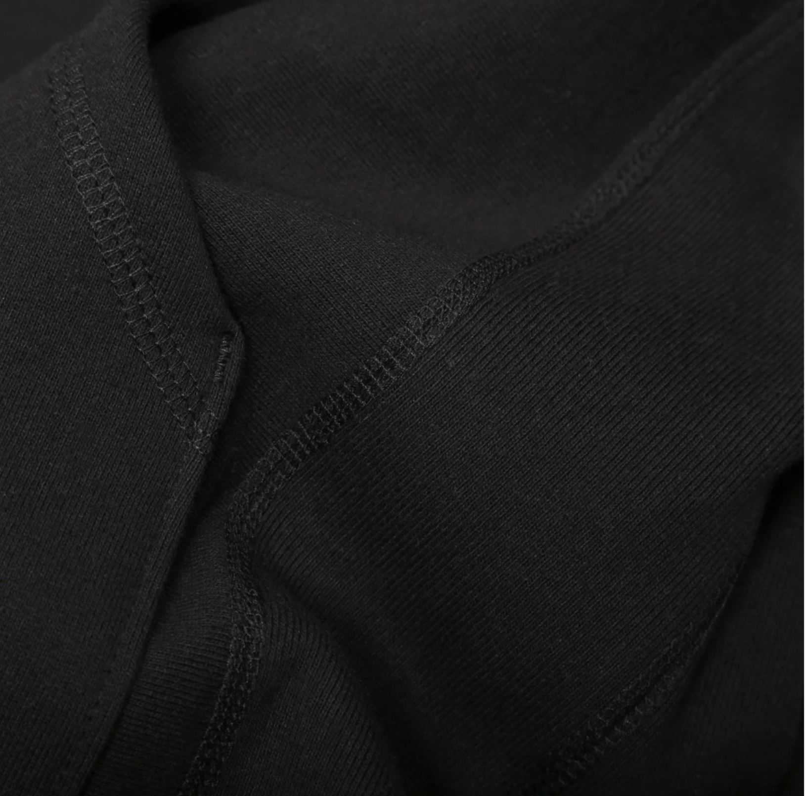 Script Hoodie Black