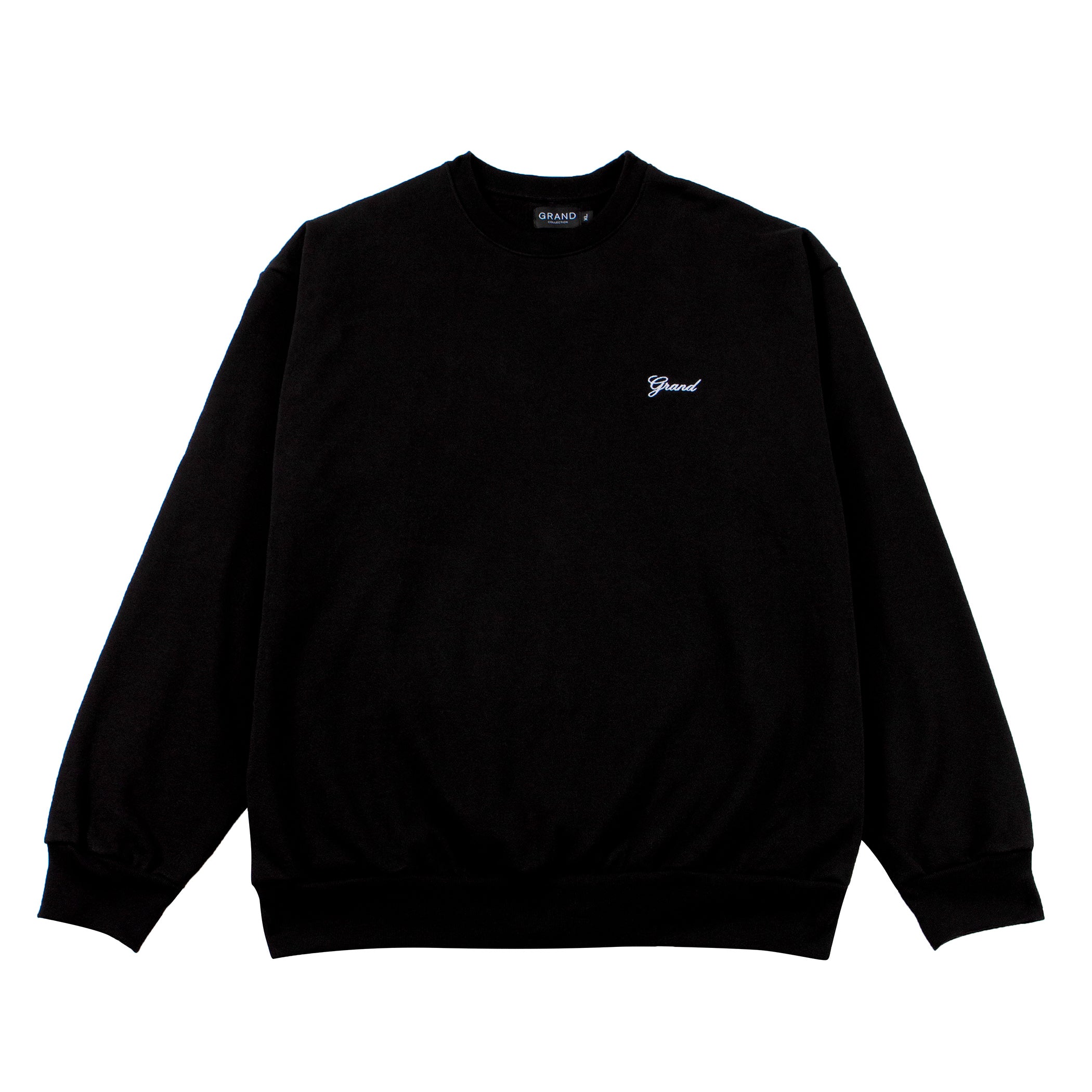 Grand Script Premium Crewneck Black