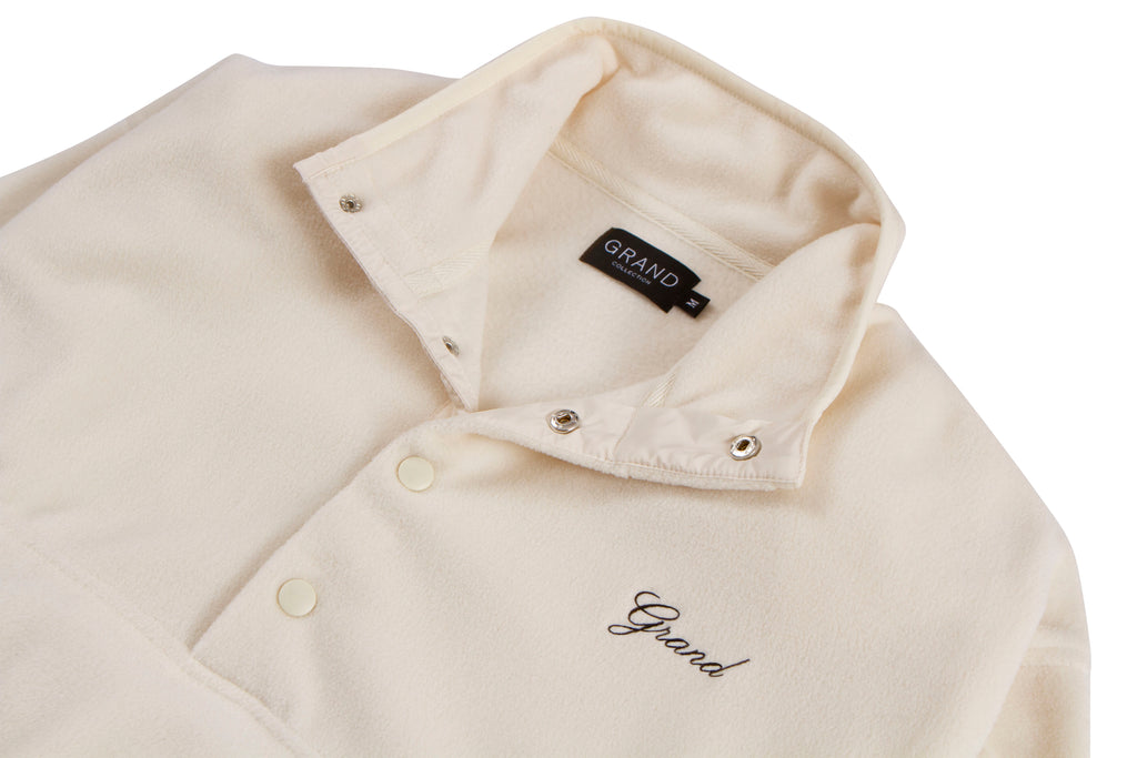 Micro Fleece Pullover Cream