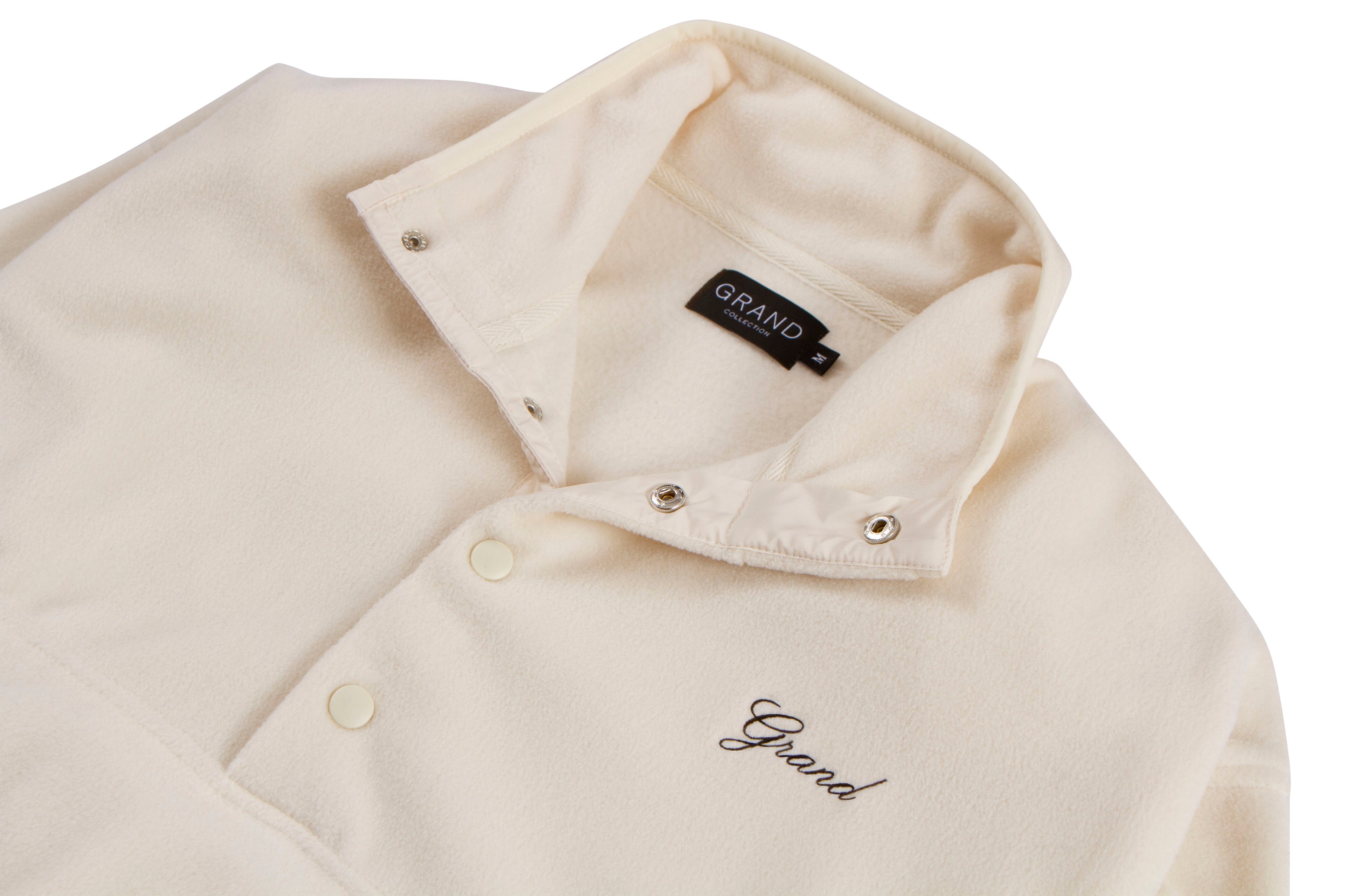 Micro Fleece Pullover Cream