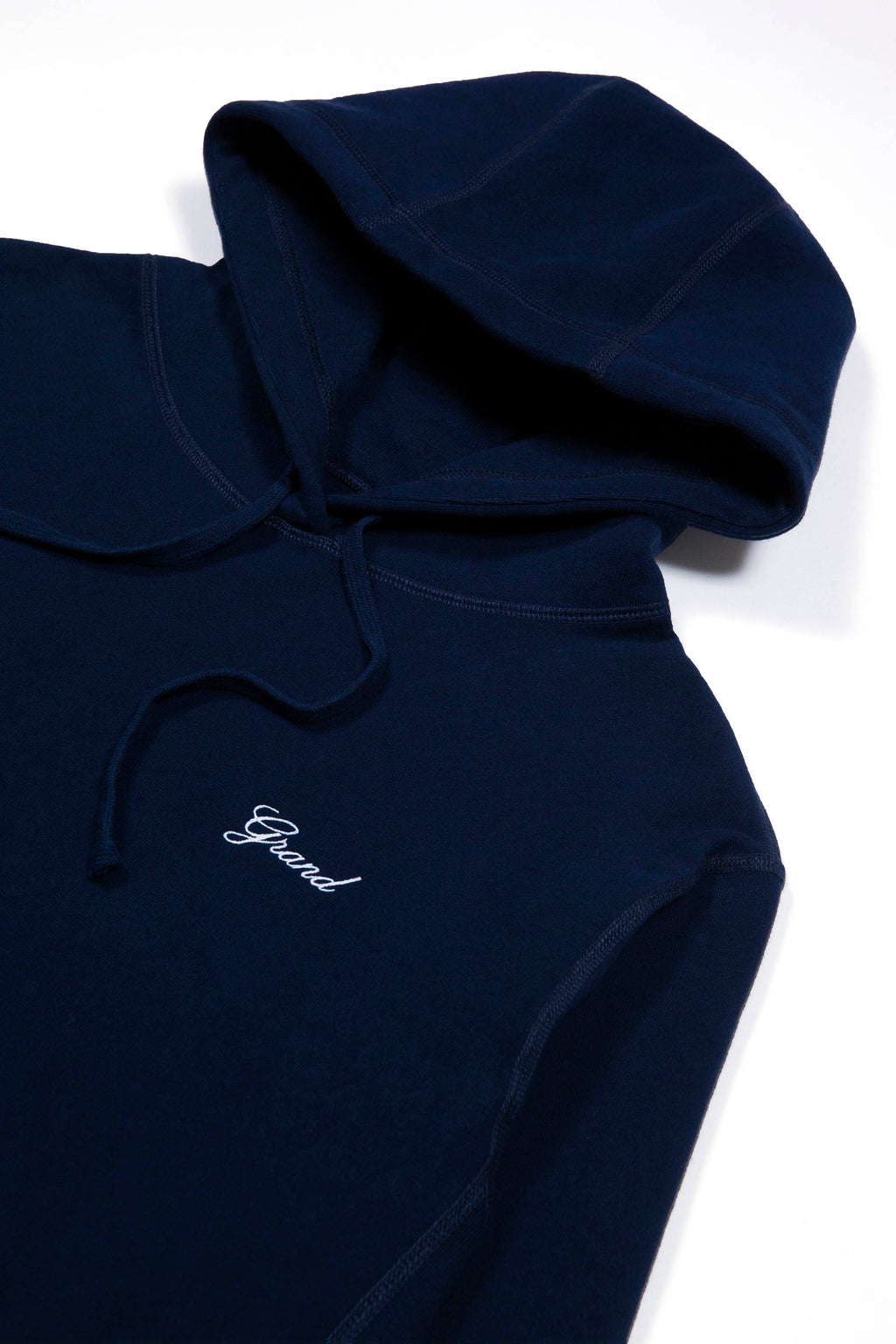 Script Hoodie Midnight Navy